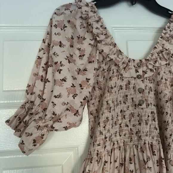 Rylee & Cru Floral Pink Maxi Dress - Picture 4 of 9